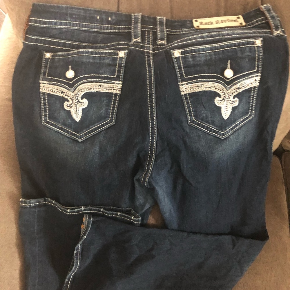 Rock Revival boot cut. Euc. Size 36 long.
